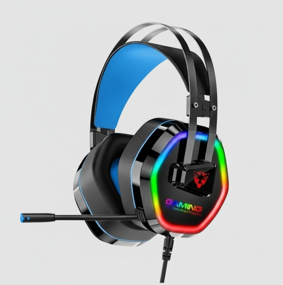 Black Gameing Headphones