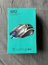 M12 RGB Gaming And Office Mouse for PC, Laptop